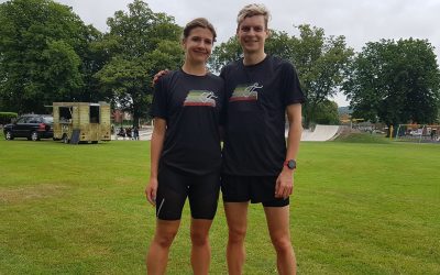 Danny and Amy are High Performance Runners at the Cheadle 4 Road Race!